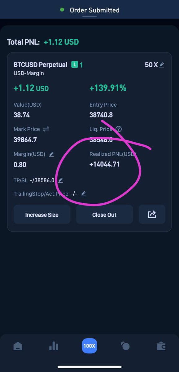 CrashiusClay69's tweet photo. Profits secured. 

+$96k shorting #bitcoin and +$14k buying the dip in bitcoin 2 days ago. 

Over $110k profit in the last 32 hours. Congrats to all #CrashTraders and #CrashAlerts members. We did it again. https://t.co/S2jeeMQg3T