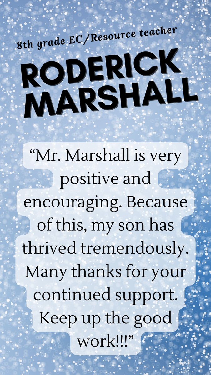 scs_ptsa's tweet image. #SCSTAW2022 #SCSTeacherShoutOuts
It&apos;s Roderick Marshall!