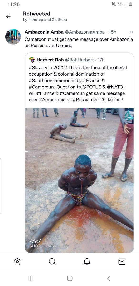 AmbaCitizens's tweet photo. @CanadaCameroon Enforced disappearance,targeted killings and systemic brutal #Genocide by #Cameroon in #Ambazonia. https://t.co/KjdLNCh5A5