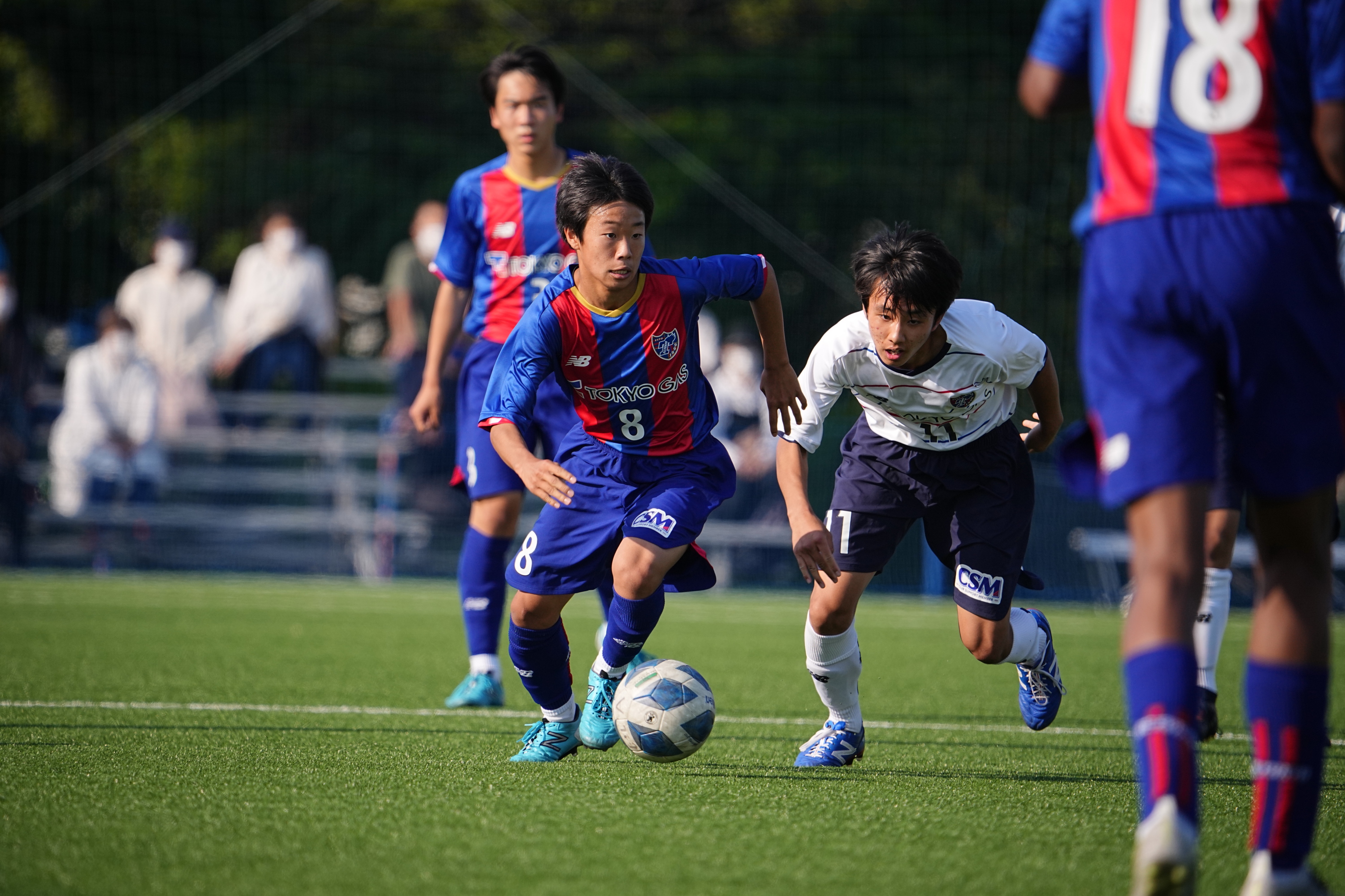 Twitter 上的 Fc東京 公式 Lifewithfctokyo 4日 水祝 に 22関東ユース U 15 サッカーリーグ 1部 が行われ Fc東京u15むさし と Fc東京u15深川 が対戦 試合は 髙橋裕哉 選手の得点で U 15深川が1 0で勝利しました Fctokyo
