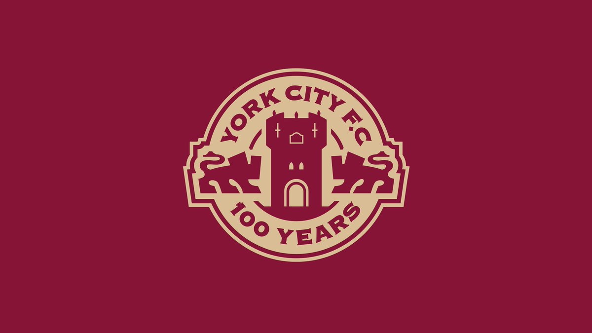 chrisypayne's tweet photo. I'm proper proud to have designed @YorkCityFC 100-year centenary crest!! It was a true honour to spend time with passionate #YorkCity fans and learn everything about the club; these conversations were fascinating and fun, and without a doubt influenced the final design. https://t.co/d9coThmg0Z