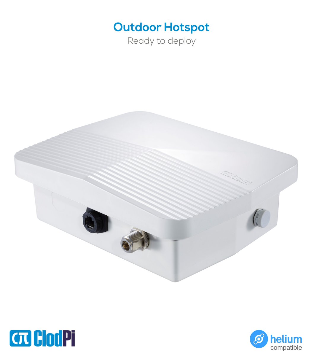 clodpilabs's tweet photo. It is almost here..... ClodPi's Outdoor @helium Hotspot.... India's First....
Check out the specifications here: https://t.co/gCbtuwXFLp
#Helium #LongFi #IndiaWantsHelium #ThePeoplesNetwork #ClodPi #OutdoorHotspot https://t.co/6pClljqRt5