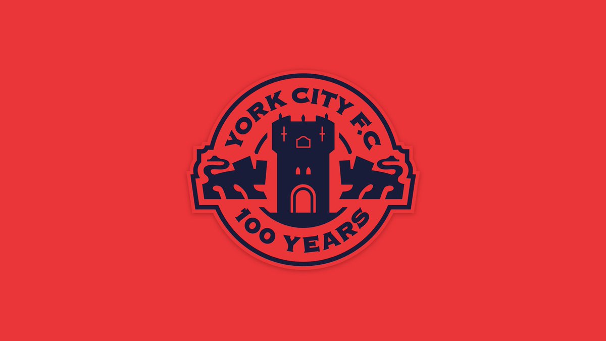 chrisypayne's tweet photo. I'm proper proud to have designed @YorkCityFC 100-year centenary crest!! It was a true honour to spend time with passionate #YorkCity fans and learn everything about the club; these conversations were fascinating and fun, and without a doubt influenced the final design. https://t.co/d9coThmg0Z