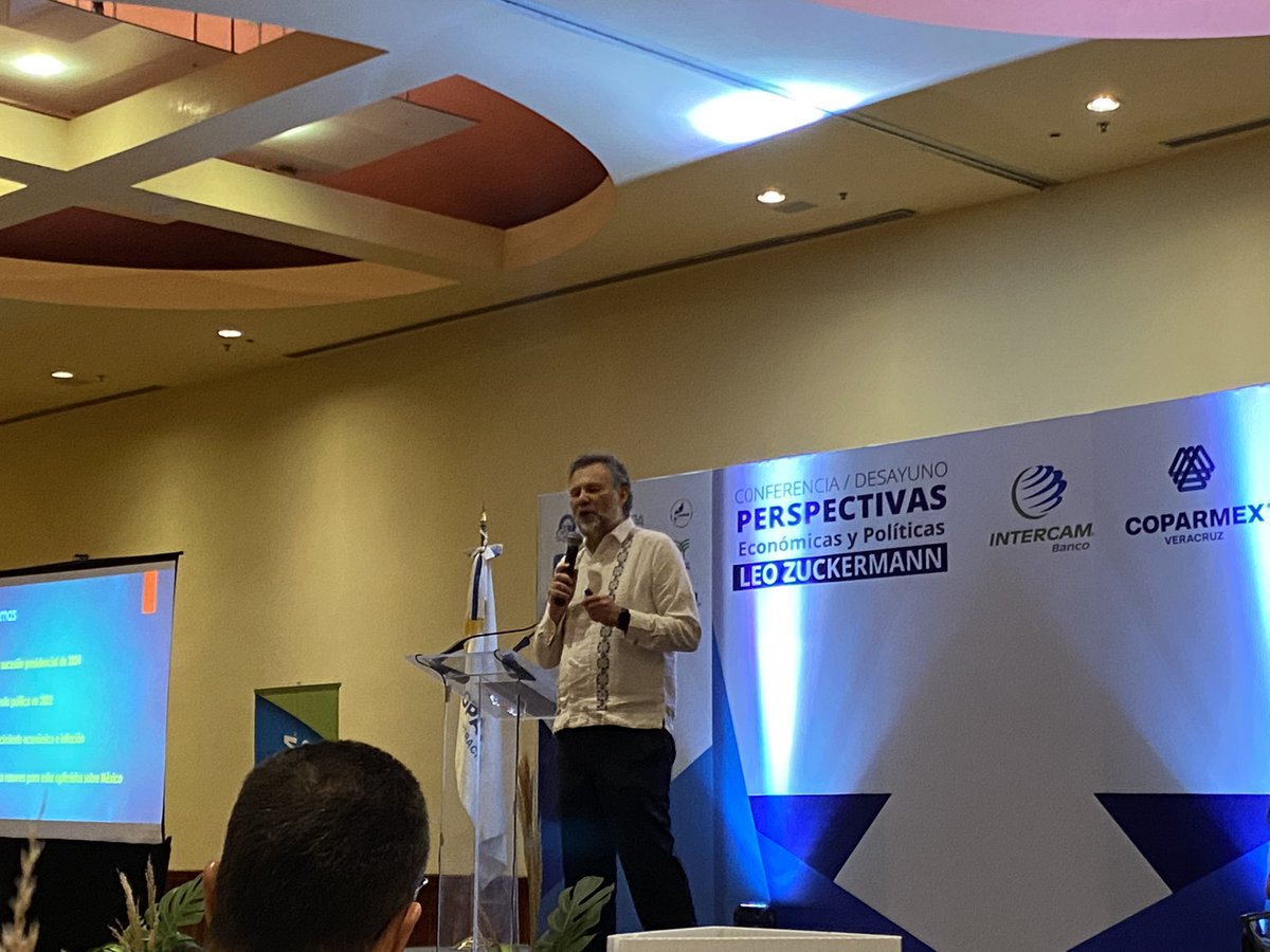 Perspectivas Económicas y Políticas con <a href="/leozuckermann/">Leo Zuckermann</a>, para Mexico @IntercamBanco <a href="/AAAPVER/">AAAPVER</a>