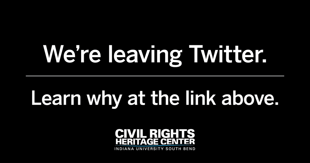 With changes coming to this platform, we can't in all good faith continue contributing content. Learn more about our reasoning here: 

docs.google.com/document/d/1KL…

We hope you'll join our email list to continue receiving event and local history information: 

iusb.us7.list-manage.com/subscribe?u=b1…