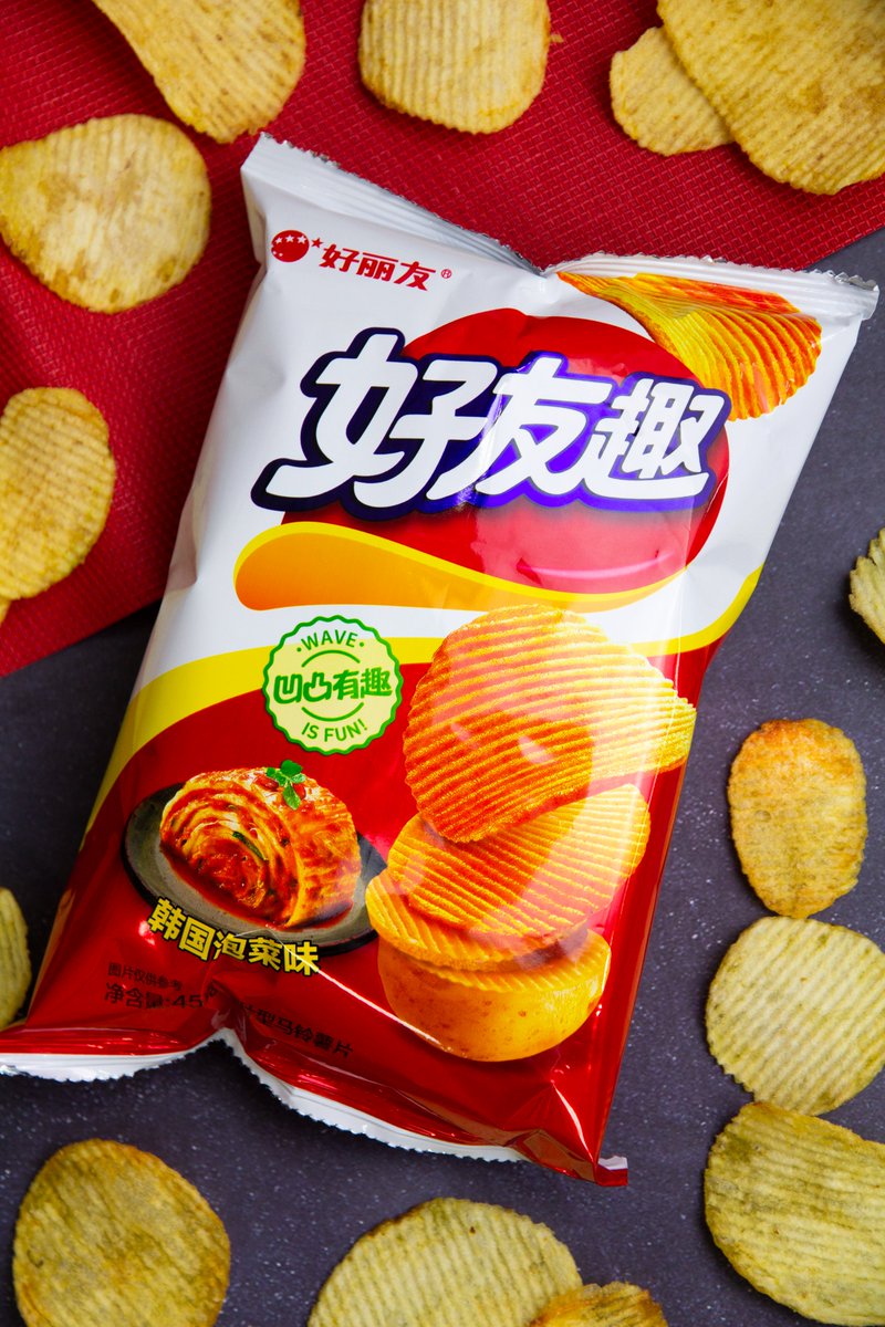 JaponShop's tweet photo. 🇰🇷 Prueba nuestras Chips onduladas coreanas de patatas fritas chips con Kimchi.
😋 Un snack coreano de lo más sabroso y crujiente.
https://t.co/LBfpH46jFx
#snack #kimchi #patatas #snackkimchi #patatascoreanas #snackcoreano #chips https://t.co/scjlCqmq5B