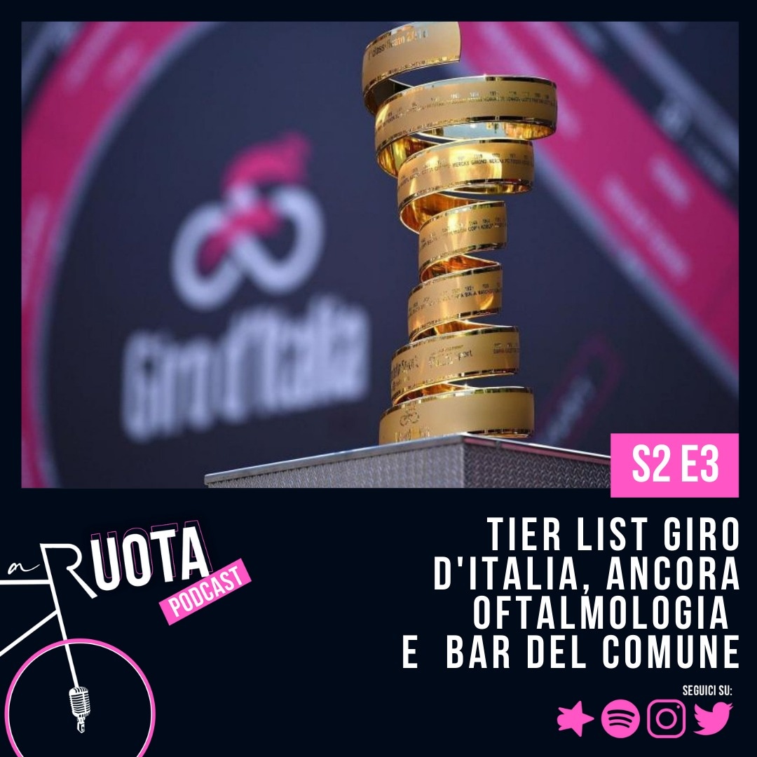 ARuotaPodcast's tweet photo. Nella terza puntata della seconda stagione di A Ruota:
- la miopia costa, e non sai quanto
- tier list dei favoriti del Giro d'Italia
- in qualche modo si parla anche di birra
- posto meraviglioso il bar del comune
#cycling #ciclismo #giroditalia #podcast #podcastitalia #sport https://t.co/NKBeufhL3S