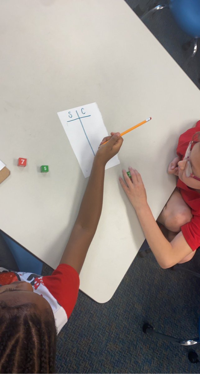 MsLBarrett's tweet photo. Working on our addition fluency with some dice games! https://t.co/nkbhl6ydWY