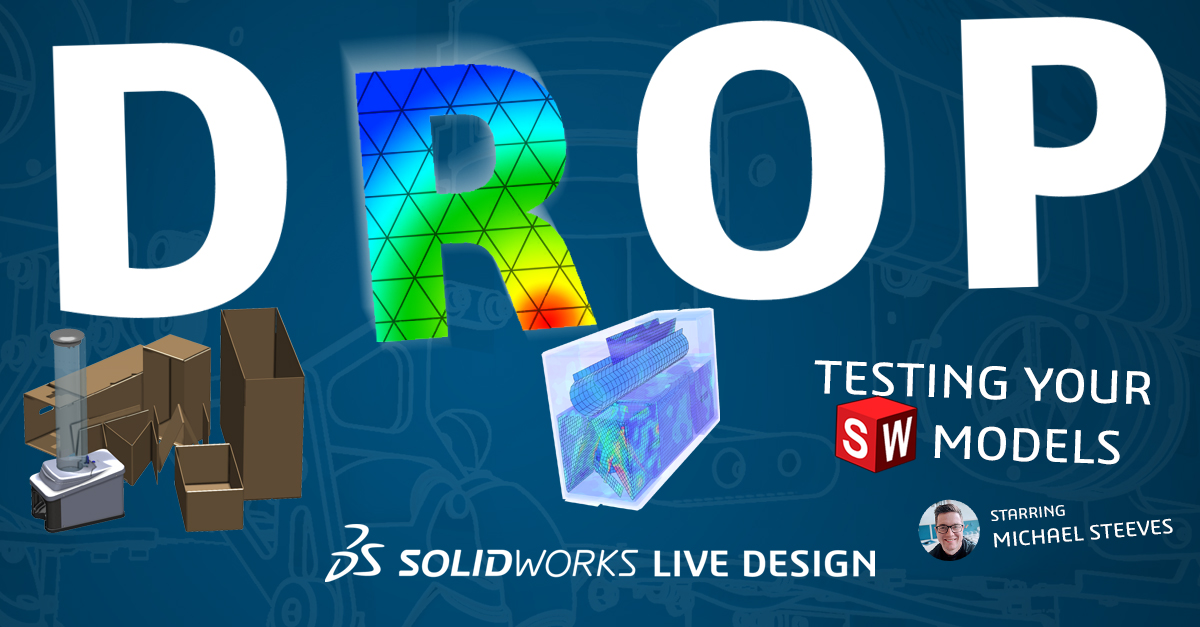SOLIDWORKS's tweet photo. Join us LIVE (May 13 @ 12 PM ET) as Michael Steeves provides tips on how to leverage SOLIDWORKS data for real-world simulations on the 3DEXPERIENCE platform. He'll show how you can speed up testing by solving on the cloud, as well as tips for reusing and revising simulations.