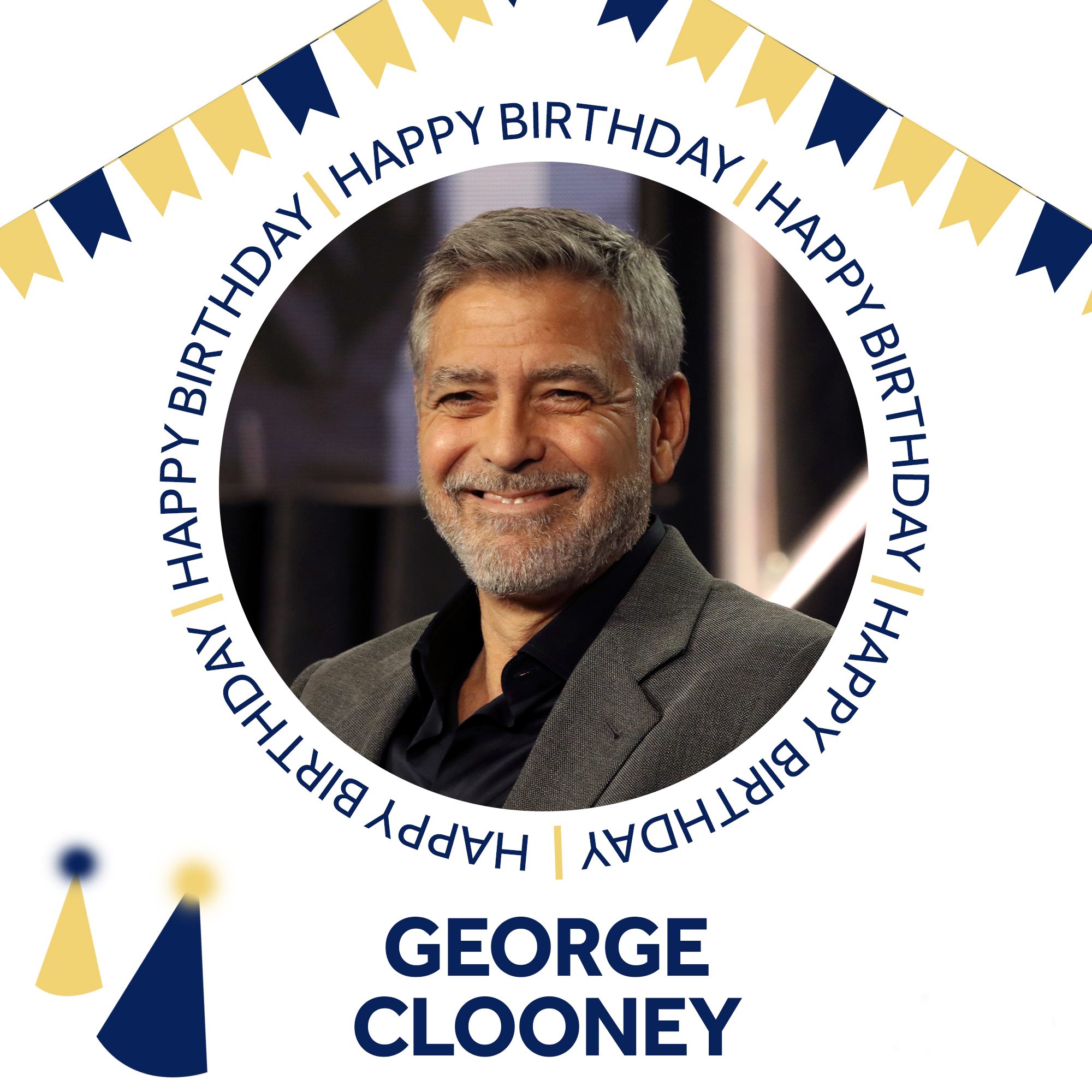 Happy 61st birthday to George Clooney! 