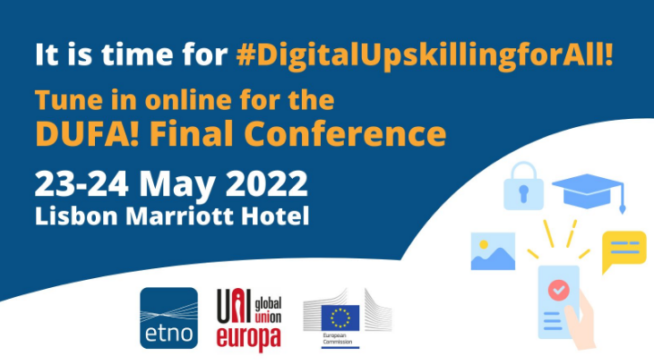 connecteuropex's tweet photo. Join our discussion on digital upskilling 📲 for diversity &amp; inclusion in the telecoms sector! You will discover the best practices to reduce the ICT skills' gaps.
📝 Register to the Digital #Upskilling4All final conference remotely on 23-24 May 2022 👉: https://t.co/vu7xcCTweg https://t.co/EmcQp2nyYm