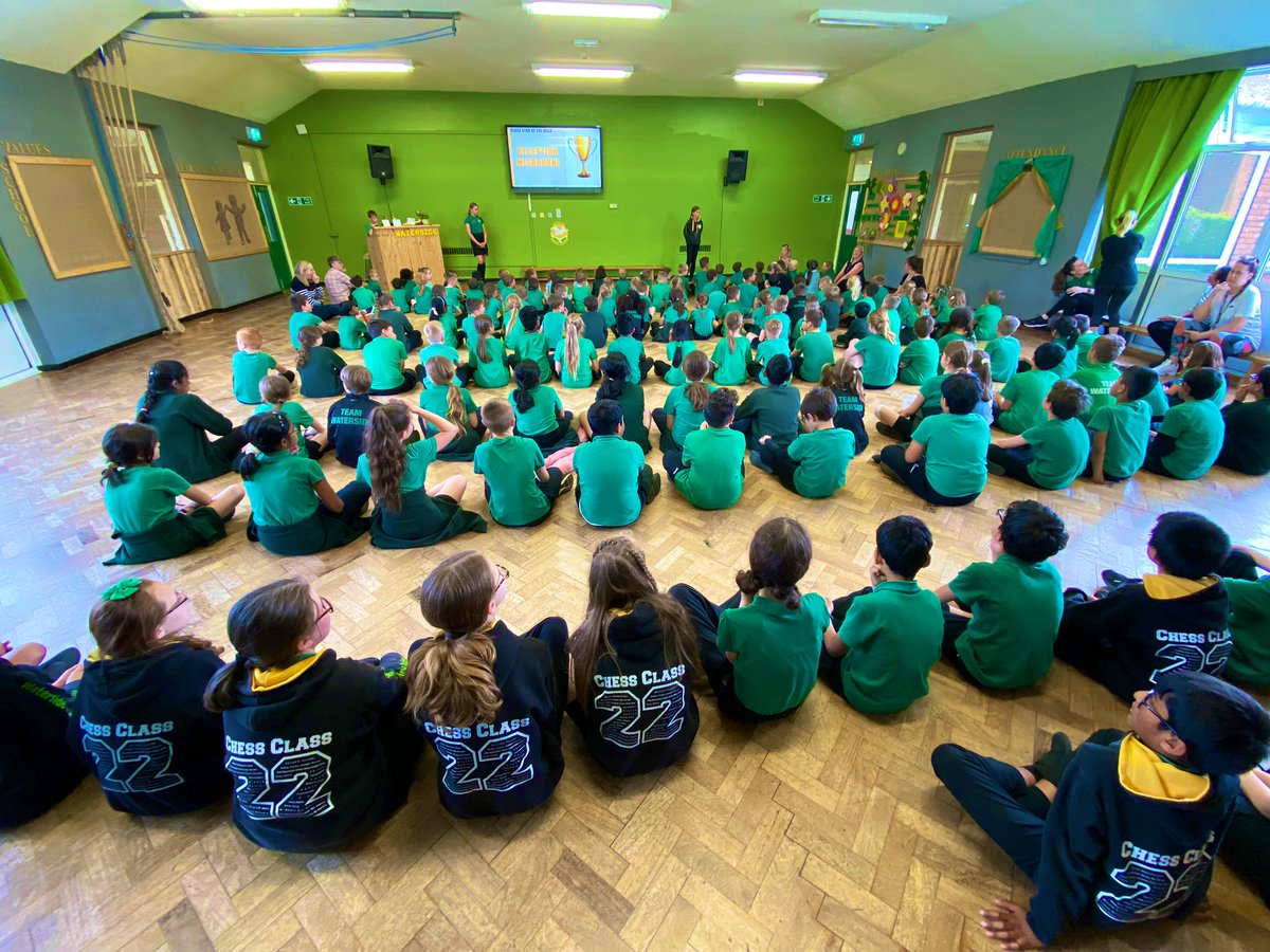 WatersidePA's tweet photo. #FullHall #FullSchool #TeamWaterside 💚 https://t.co/Kt3M7dL7aG