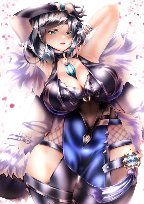 夜蘭「脇がどうなっているか知りたいですって? どういうことかしら?❤️」
#原神 #genshinimpactfanart
#絵描きさんと繋がりたい
#イラスト好きな人と繋がりたい 