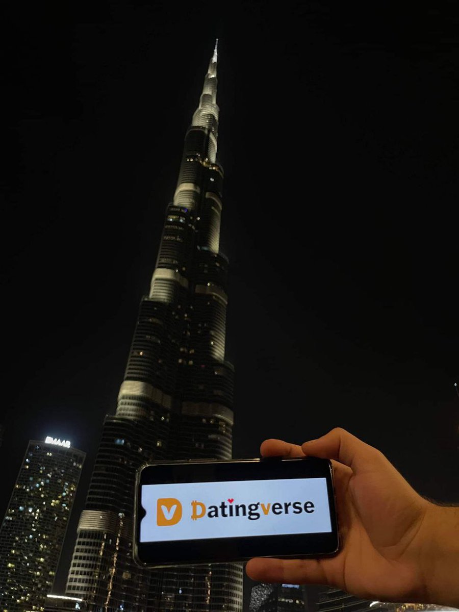 datingverse's tweet photo. Datingverse came to the Burj Khalifa Tower🗼, which is the tallest building in the world, not far from the moon!🌌
The mint date of May 19 is coming up, so don't forget such an important day!
LFG!🚀🚀🚀
#NFTGiveaway #NFTCollection #BurjKhalifa #datingverse https://t.co/GrnCox3c26