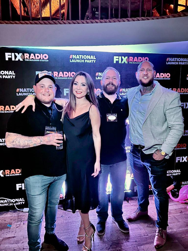 CTec_NI_Ltd's tweet photo. What a great night celebrating @FixRadioUK Builders Station National Launch Party! The Builders Station can now be listened to from anywhere in the UK on DAB! #congratulations #lauchparty #builders #GoneNational CT1 always proud supporting our partners! @BaldBuilders #AndyCam https://t.co/i7Lz876jLQ