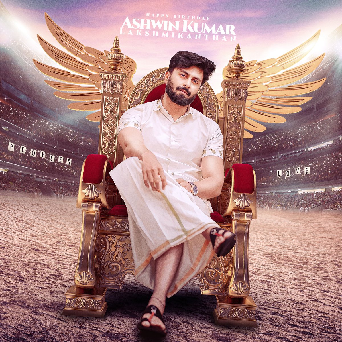 iamviveksiva's tweet photo. Happy to Release the Birthday Common DP of Our @i_amak 

Happy Birthday Bro :) Have a kickass year ahead 🥳 

#HBDAshwinKumar @TrendsAshwin https://t.co/p6BlCQ6F8t