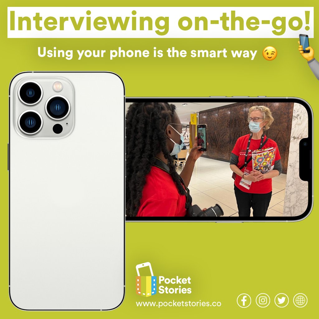 Even with a DSLR camera in hand, this <a href="/hotdocs/">Hot Docs</a> volunteer preferred shooting an interview on her phone!

If you want to get your videos online fast - why bother with a bulky camera when you could shoot simply and upload straight to social media from your phone?

#CutTheCameras