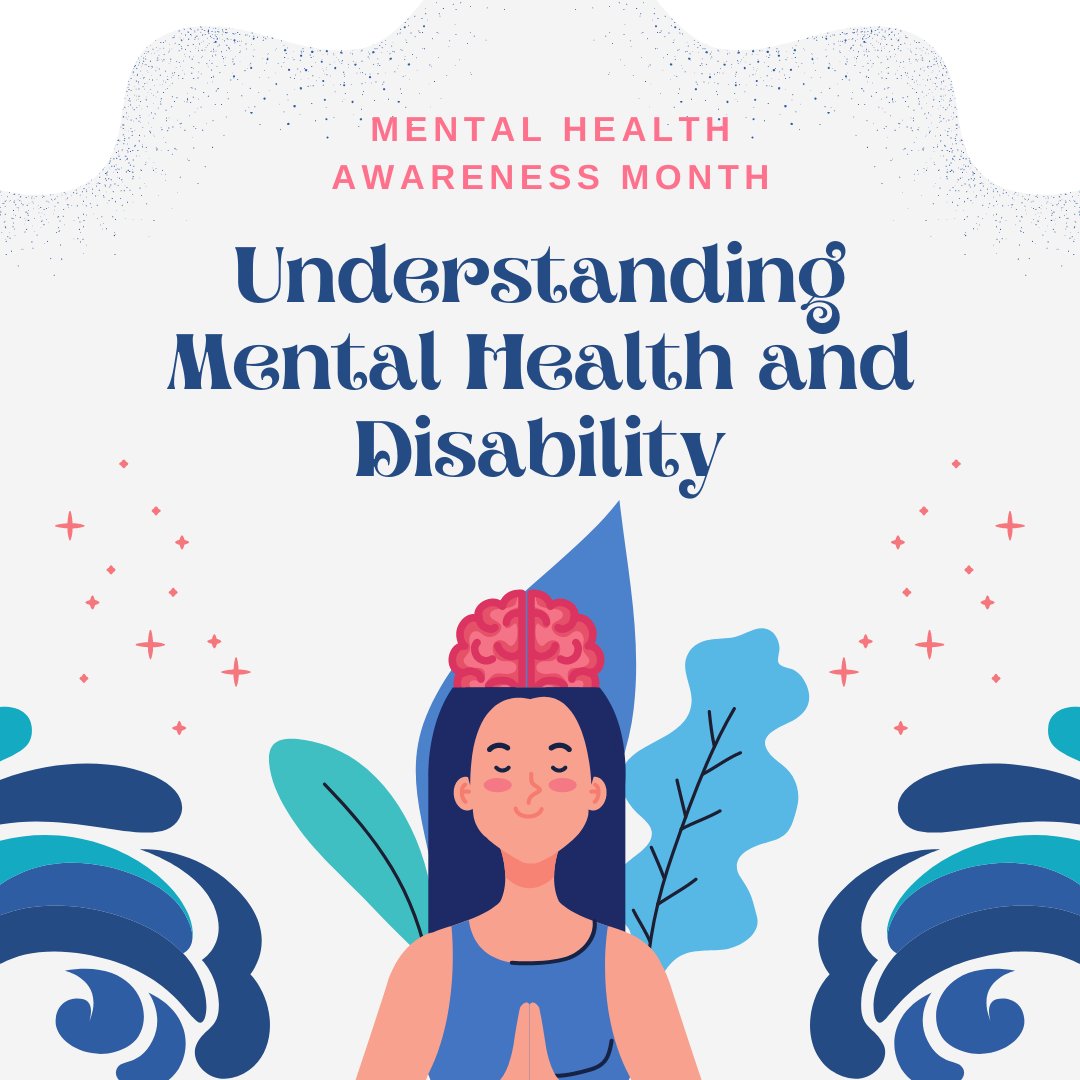 ConnCollSAS's tweet photo. Swipe to learn more about the disproportionate impact of mental distress on people with disabilities and what you can do to support them! https://t.co/AcC7JZWaxp
