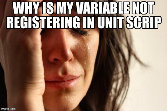 overflow_meme's tweet image. Why is my variable not registering in unit scrip stackoverflow.com/questions/7213… #unityscript #csharp