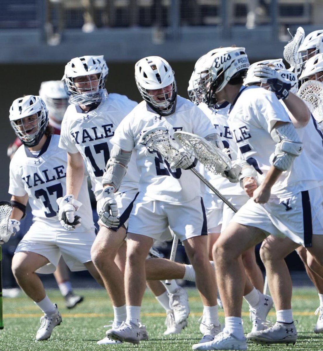 YaleBoston's tweet photo. Tonight at 6pm, @YaleMLacrosse🥍 begins postseason play against Cornell. The tournament is at nearby Brown this year and you can also watch in ESPNU. A victory tonight puts them in Sunday’s final. https://t.co/wSVFSS2WDl