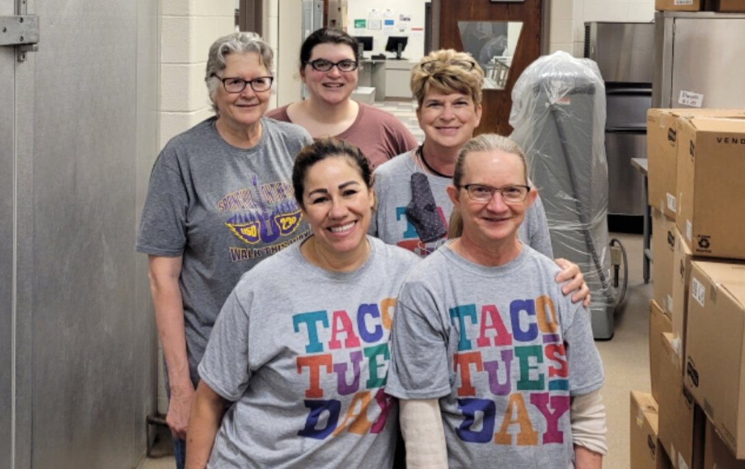 SHSchools's tweet photo. It's School Lunch Hero Day - Let's celebrate our amazing Nutrition Services staff for their commitment to our students each day! #ExcellentEmployees https://t.co/BBu0jYxFEk