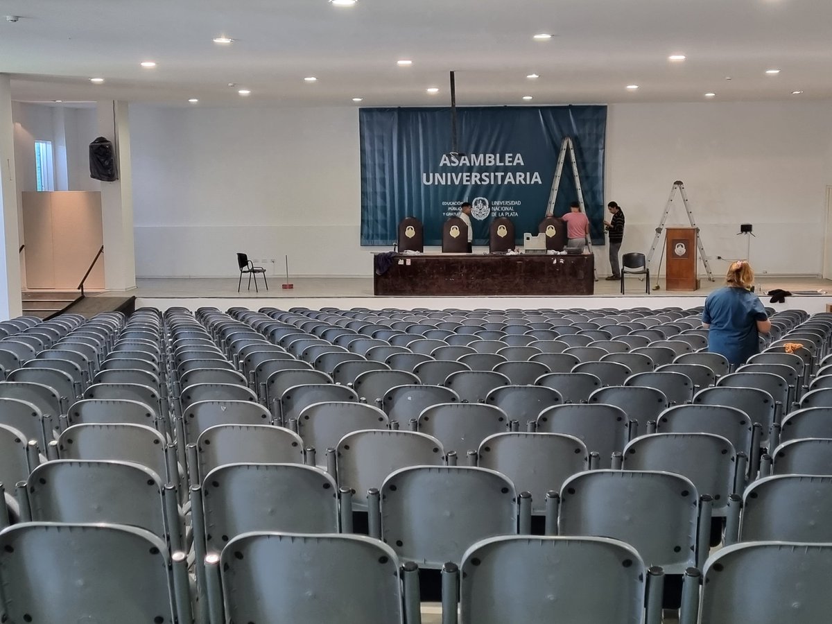 unlp's tweet photo. #LaUNLPelige Presidente 2022-2026. Mañana #AsambleaUniversitaria https://t.co/ZseKDNH08l