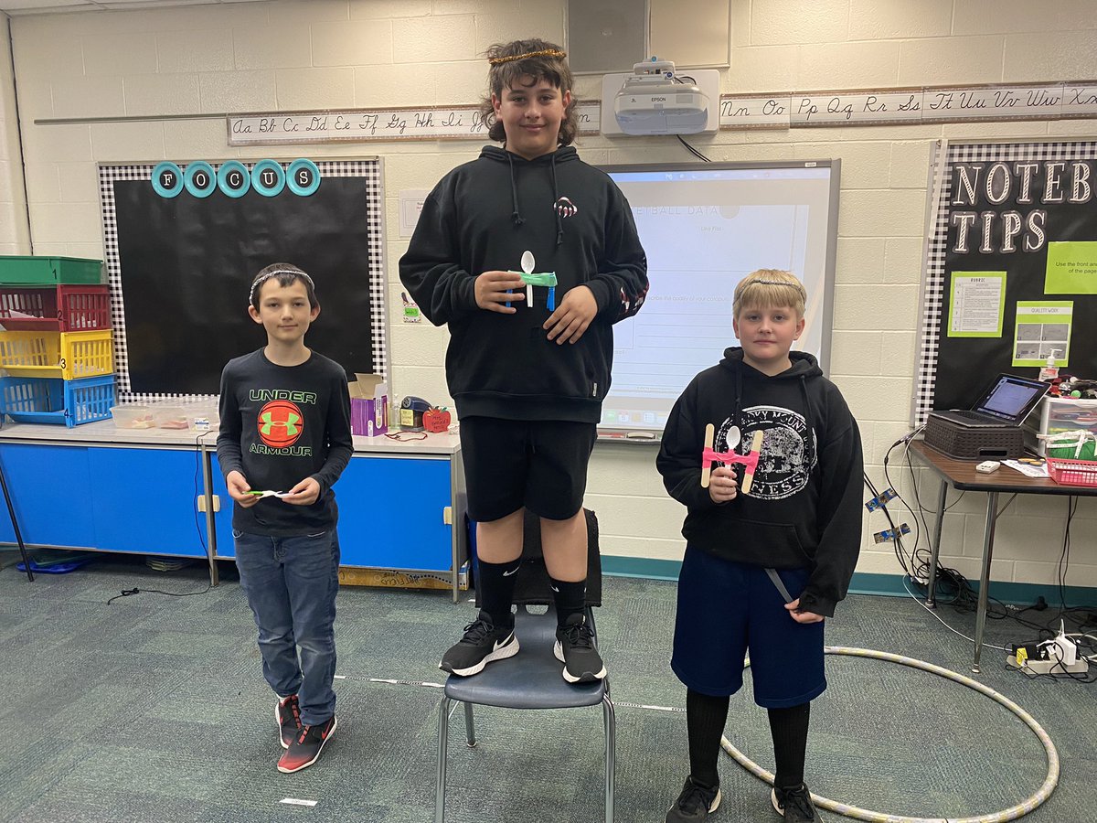 mrs_hatfield5's tweet photo. Day 2 event: basketball…well shooting a ping pong ball into a hula hoop via catapult 🤷‍♀️ @NREVSD_Monroe @NREVSD https://t.co/BAhDtMoObP