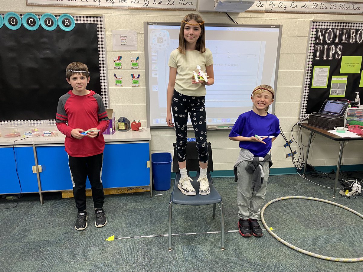 mrs_hatfield5's tweet photo. Day 2 event: basketball…well shooting a ping pong ball into a hula hoop via catapult 🤷‍♀️ @NREVSD_Monroe @NREVSD https://t.co/BAhDtMoObP