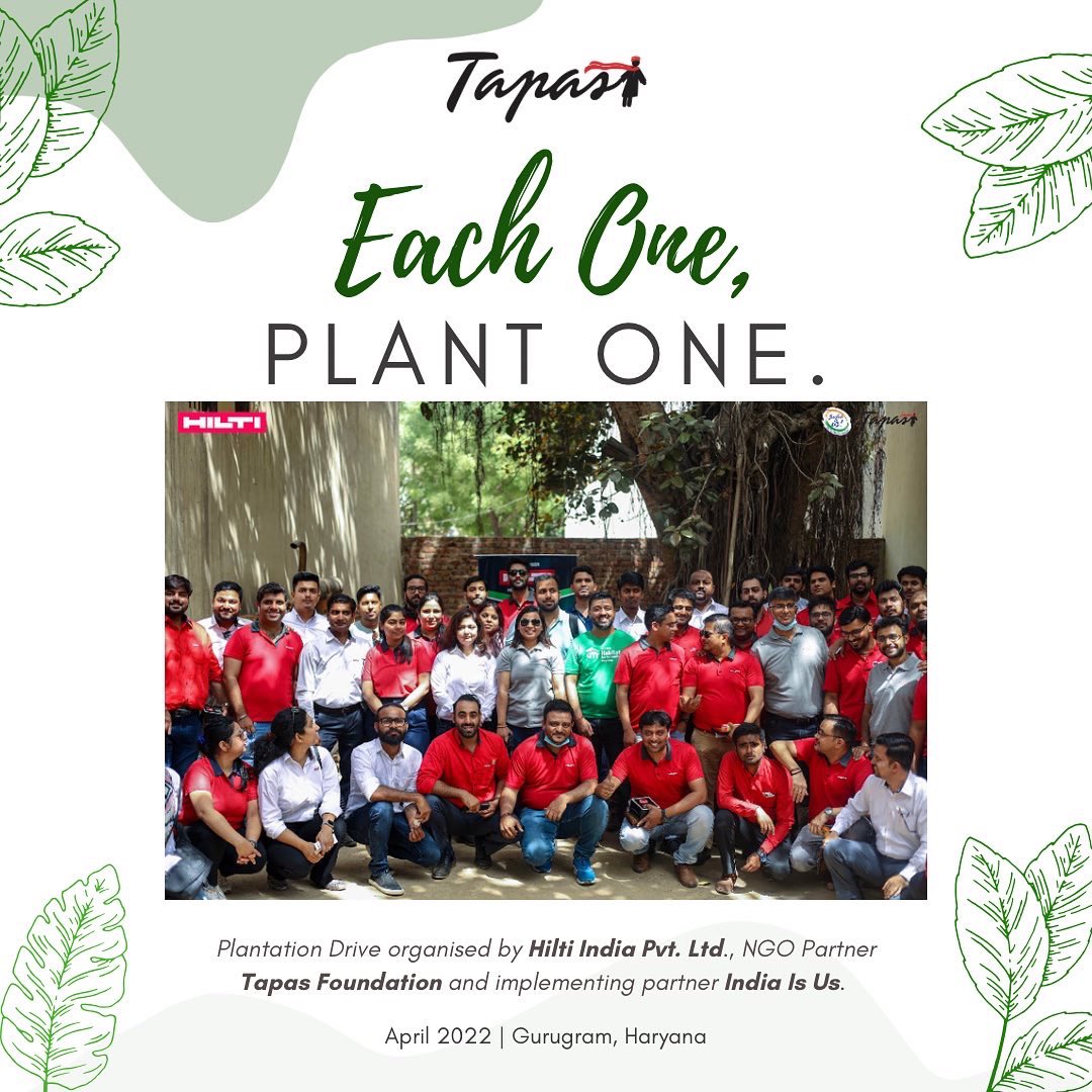 TapasFoundInd's tweet photo. Some more updates from our plantation drive, "Each One, Plant One":  We attached name tags of each employee with each 200 saplings. We also reduced plastic consuption during the plantation drive by serving water in earthern mugs/kulhads. https://t.co/fkhhP5qdI2