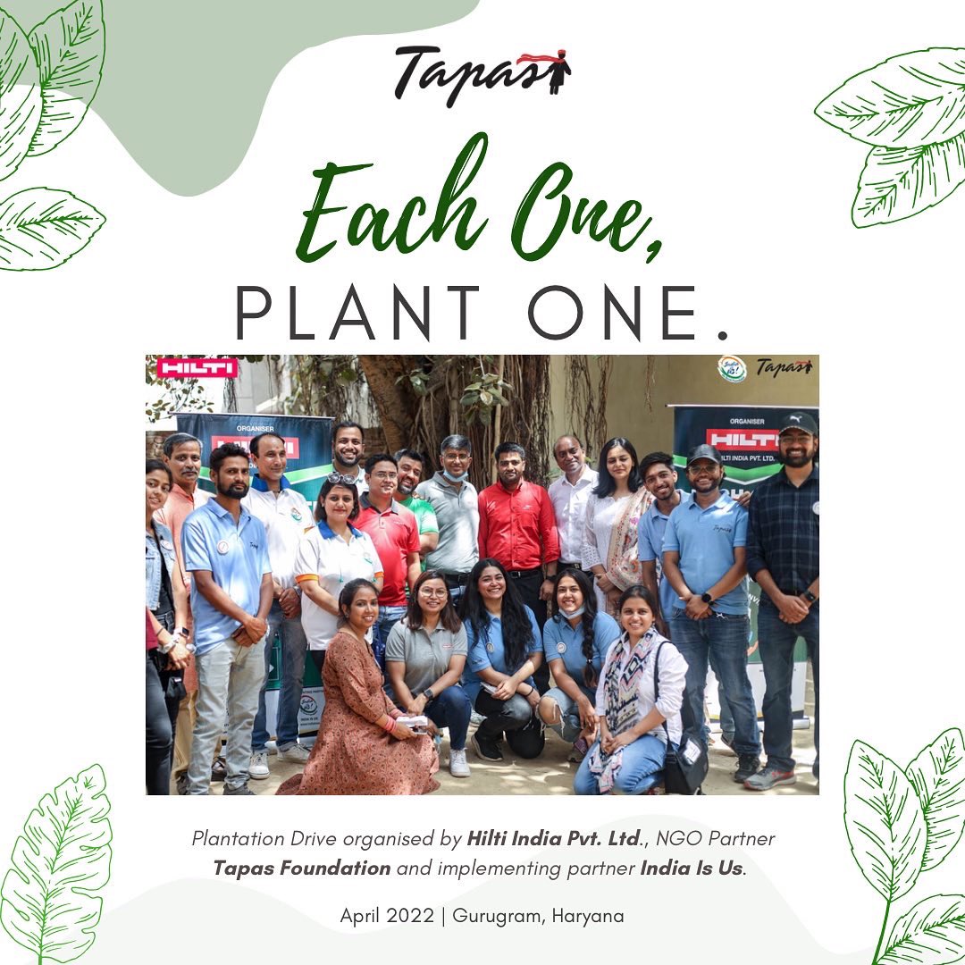TapasFoundInd's tweet photo. Some more updates from our plantation drive, "Each One, Plant One":  We attached name tags of each employee with each 200 saplings. We also reduced plastic consuption during the plantation drive by serving water in earthern mugs/kulhads. https://t.co/fkhhP5qdI2