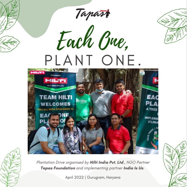 TapasFoundInd's tweet photo. Some more updates from our plantation drive, "Each One, Plant One":  We attached name tags of each employee with each 200 saplings. We also reduced plastic consuption during the plantation drive by serving water in earthern mugs/kulhads. https://t.co/fkhhP5qdI2