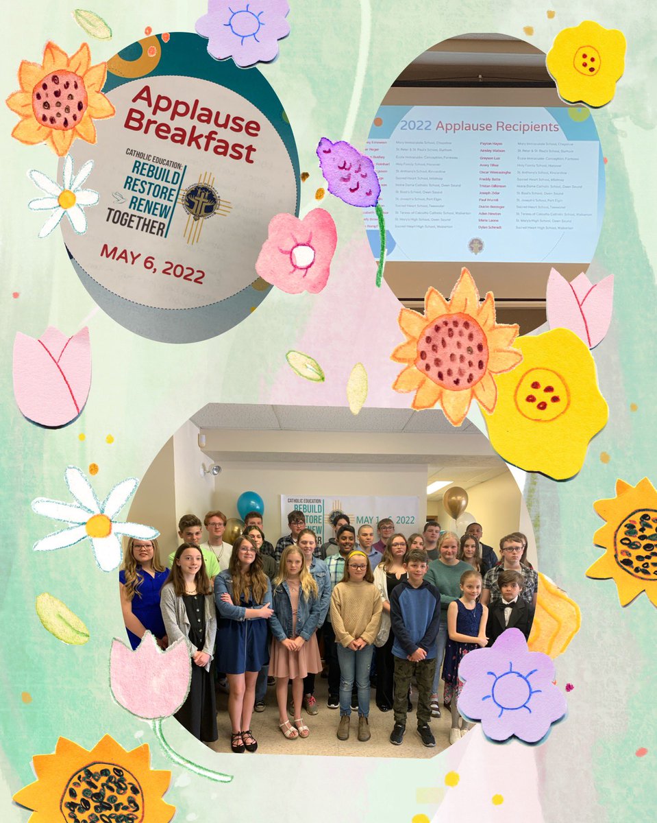 Congratulations to all of our amazing <a href="/BGCDSB/">Bruce Grey Catholic</a> students on being recognized as positive Catholic school leaders at our Applause Breakfast! We are truly blessed 💜
