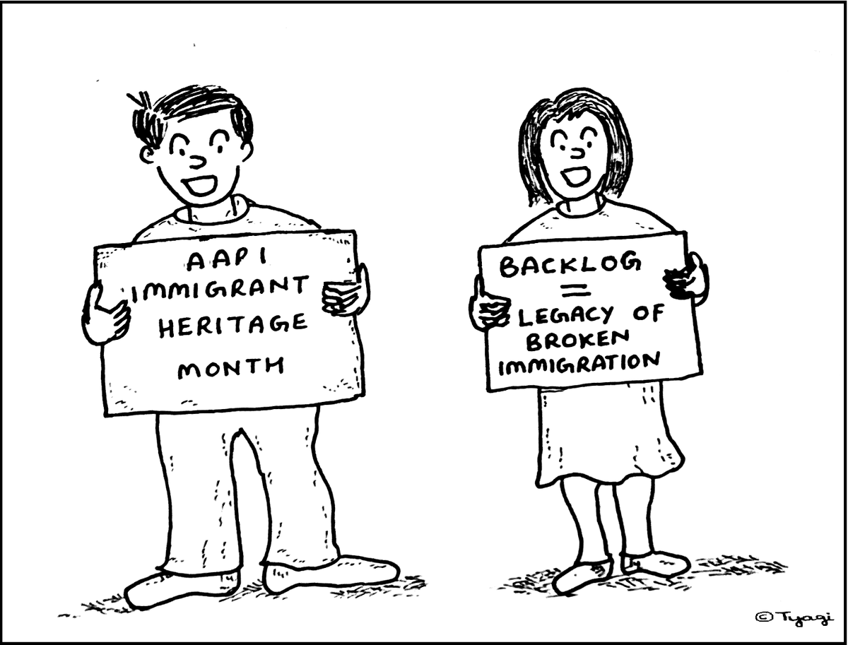 freedomstrokes's tweet image. Please also recognize the fact that they're the  same people who bear the most brunt of "broken immigration system" #EndBacklog