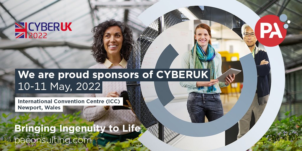 PA_Consulting's tweet photo. We’re pleased to be sponsoring #CYBERUK22. Join us in Wales next week to take part in our card game, ‘Protect and Accelerate’ to explore ways to accelerate #CyberTransformation >> https://t.co/wVCwdcIer5 @CYBERUKevents @NCSC https://t.co/rRdMzqWmdC