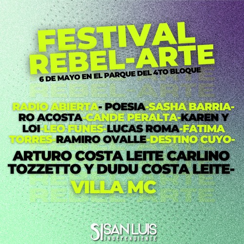 Sindependientee's tweet photo. GRILLA DE ARTISTAS Y FERIANTES✨🙌🏼

A partir de las 16:00hs en el BLOQUE IV de la UNSL https://t.co/rfw4sp57PQ