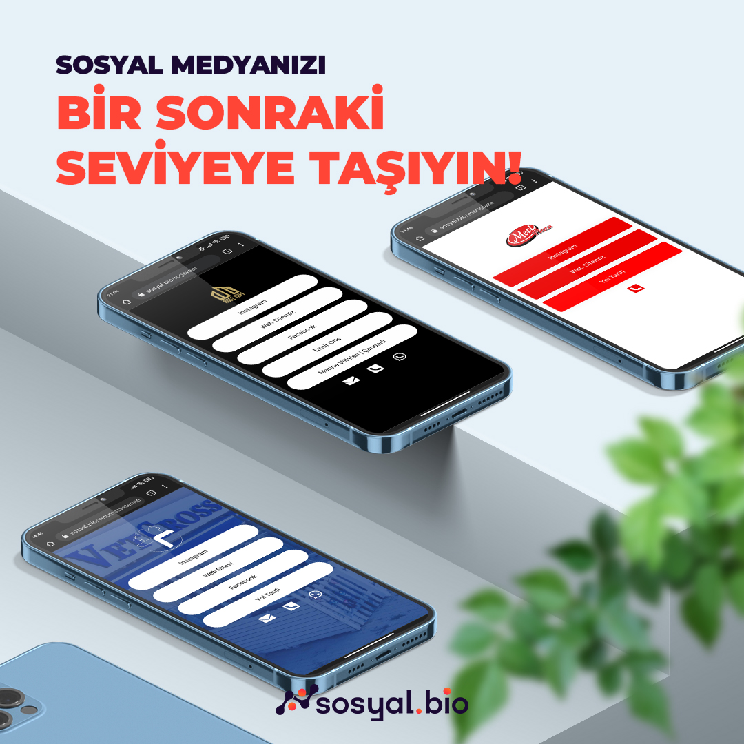 Sosyal Medyanızı bir sonraki seviyeye taşıyın!

Etkileşimi artırın. Daha fazla takipçi edinin. Daha fazla müşteri edinin.

📍 sosyal.bio

#biolink #sosyalmedyayönetimi #sosyalmedyauzmanı #sosyalmedyadanışmanlığı #sosyalmedyadanışmanı