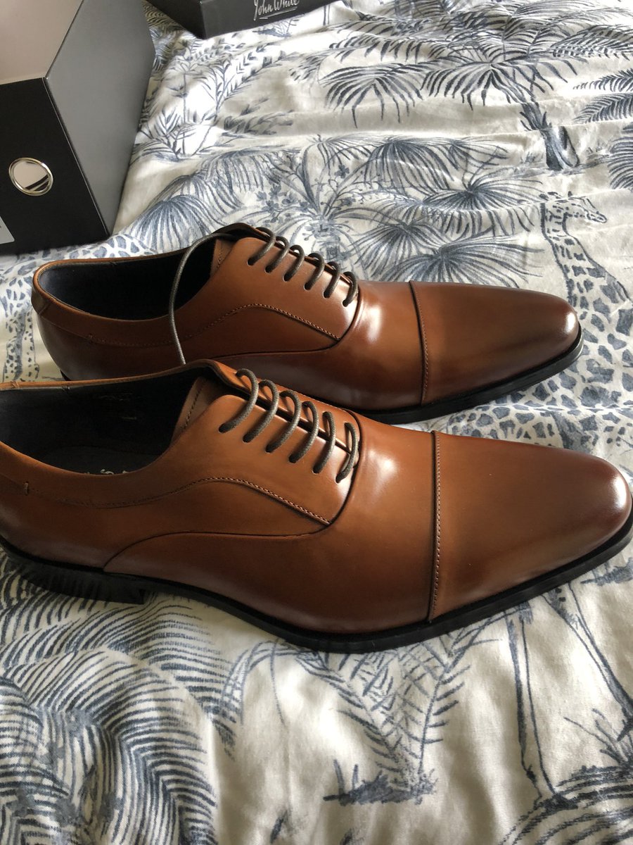 New Oxford shoes for my eldest sons wedding next month. <a href="/JohnWhiteShoes/">John White</a> excellent 👌