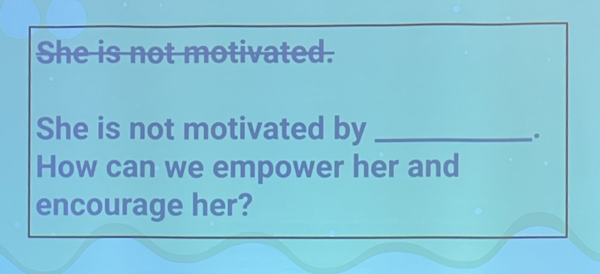What language / mindset are you choosing when serving students? Thank you <a href="/MrsSpinasClass/">Carly Spina</a> 👏🏼 #MABEMI22