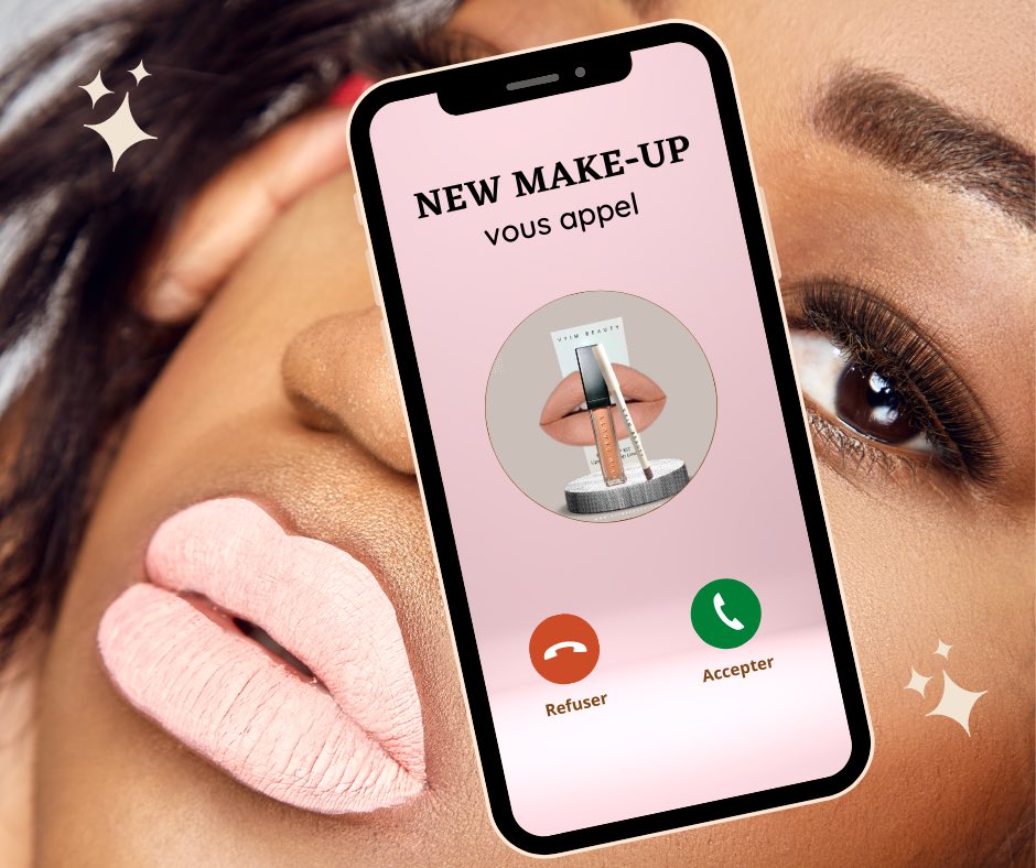 VyimB's tweet photo. Vous avez un appel très important 🤗📞

Offrez-vous un nouveau maquillage ! 

Cliquez sur le lien dans notre bio si vous « acceptez » l’appel 😋😍

#makeup #vyimbeauty #call #eyeshadow #lipstick #makeuptutorial #beauty #makeupforyou #makupgram #smallmua #girlpower https://t.co/NAuFEd6GSW