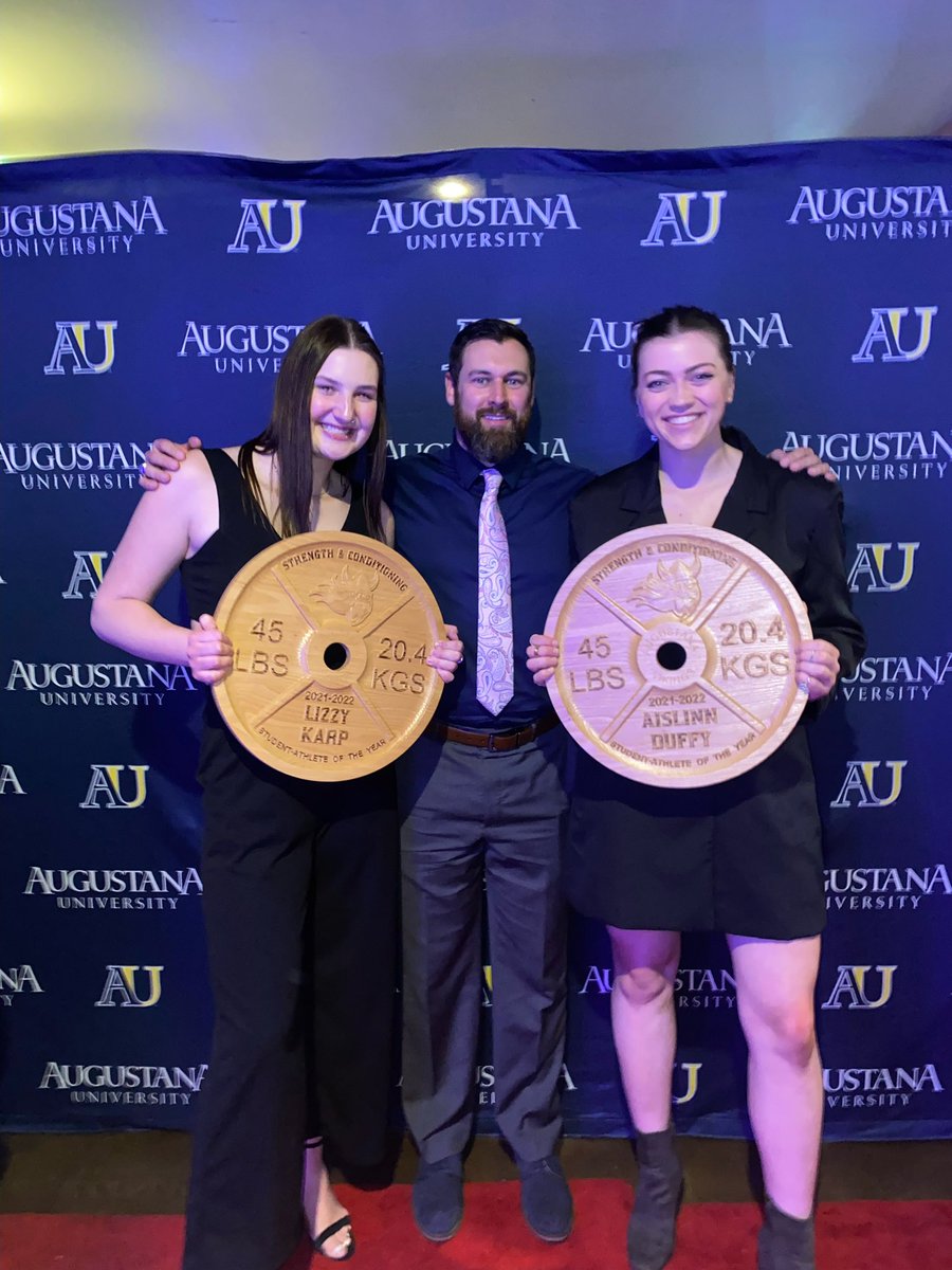 AugieWBB's tweet photo. Congrats to Lizzy Karp and Aislinn Duffy for being named the Strength and Conditioning Student-Athletes of the Year 💪 Big thanks to Andy @augiestrength for all he does to help our team reach our goals! @l_karp https://t.co/jwmNSBeFZa