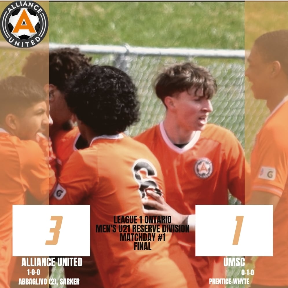 Coachenels's tweet photo. Alliance United U21 | Our U21 squad kicked off their season with a 3-1 W vs #UMSC. ⚫🟠⚪
.
.
.
.
.
.
.
.
#CanadaSoccer #Canada #CanMNT #CanRED #Soccer #WeCAN @League1Ontario @League1Canada #CPL #Markham #Scarborough #RoadTo2022 #6ix #TheMarkhamWay #WeAreWexford #FOREVERUNITED https://t.co/P9taIpVgvC