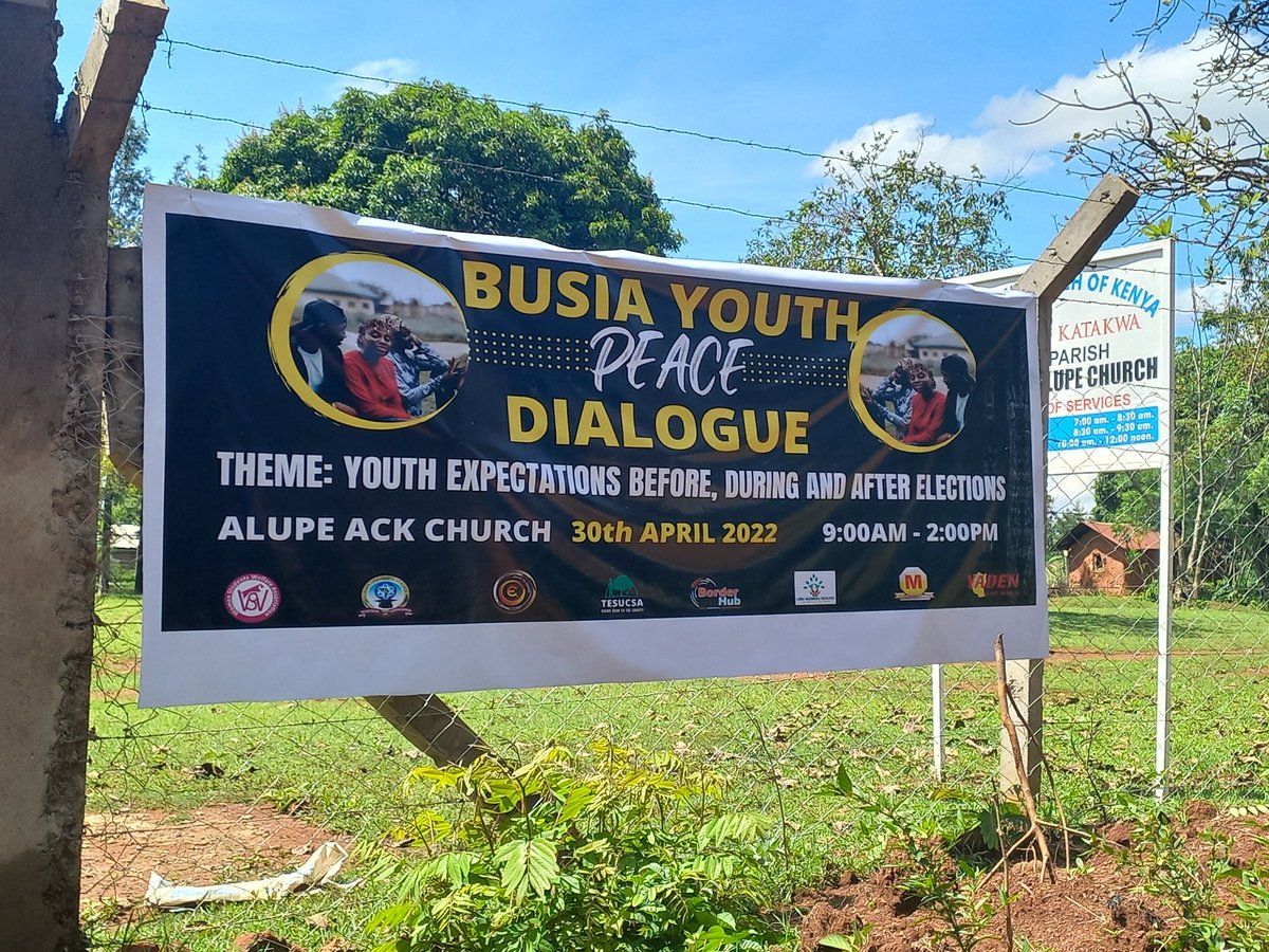 TesucsaKenya's tweet photo. On 30th April @TesucsaKenya hosted the Busia County Youth Policy at Alupe Ack Church in @040County 

THEME: YOUTHS EXPECTATIONS BEFORE DURING AND AFTER ELECTIONS.
@theborderhub 
@yadeneastafric 
@emuriafm 
@AlupeUniversity 
@NYC_YouthVoice 
@UNDPKenya 

#JamiiYanguJukumuLangu https://t.co/vOW6Bm1iLC