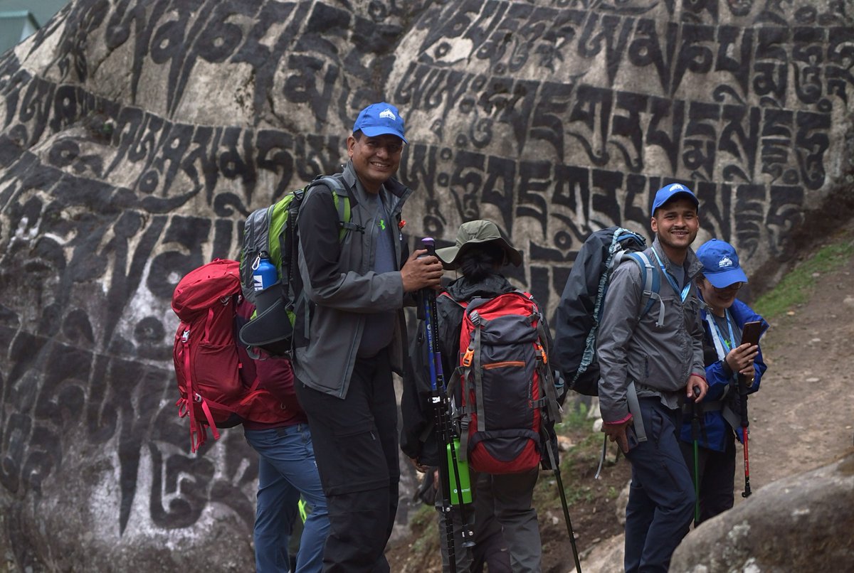 HCBC members could not miss a chance to take photos in natural and historical places observed on the way while trekking from Lukla via Phakding, Monjo to Namche-Khumjung, Everest region two weeks ago. #HCBC2022 <a href="/WFSJ/">World Federation of Science Journalists</a> <a href="/NFSJnepal/">Nepal Forum Of Science Journalists</a> <a href="/Chhatrakarki/">Chhatra Karki</a> <a href="/saugat_optimist/">Saugat Bo 🐸</a> <a href="/LimbuBalika/">Balika</a>