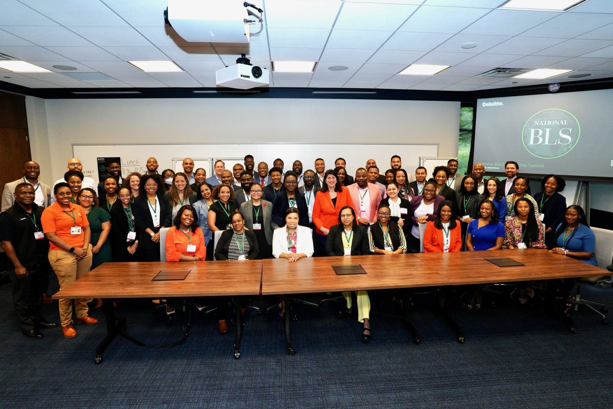 Yesterday, I had an amazing time speaking at <a href="/DeloitteUS/">Deloitte US</a>' Black Leadership Summit at Deloitte University. I joined <a href="/jgirzadas/">Jason M. Girzadas</a>, <a href="/dhelfrich21/">Dan Helfrich</a>, <a href="/jpeirson/">John Peirson</a>, and Steve Kimble on the DEI panel, where we spoke with over 500 members of the Deloitte community. #DEI #BlackLeadershipSummit