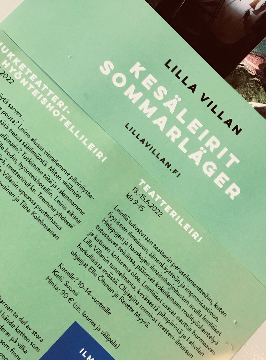 Kom med på ett fantasikittlande dagsläger! Nukketeatteri- ja hyönteishotellileiri, teatterileiri eller sagoteaterläger #lillavillan #lilla_villan #sibbo #sipoo #barnkultur #lastenkulttuuri