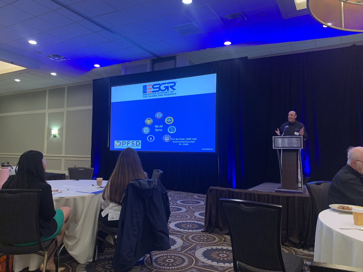 PA_SHRM's tweet photo. #ESGR in the house! 🇺🇸 We All Serve. 🇺🇸

#PASHRM #SHRM https://t.co/WHzCmzvtrd