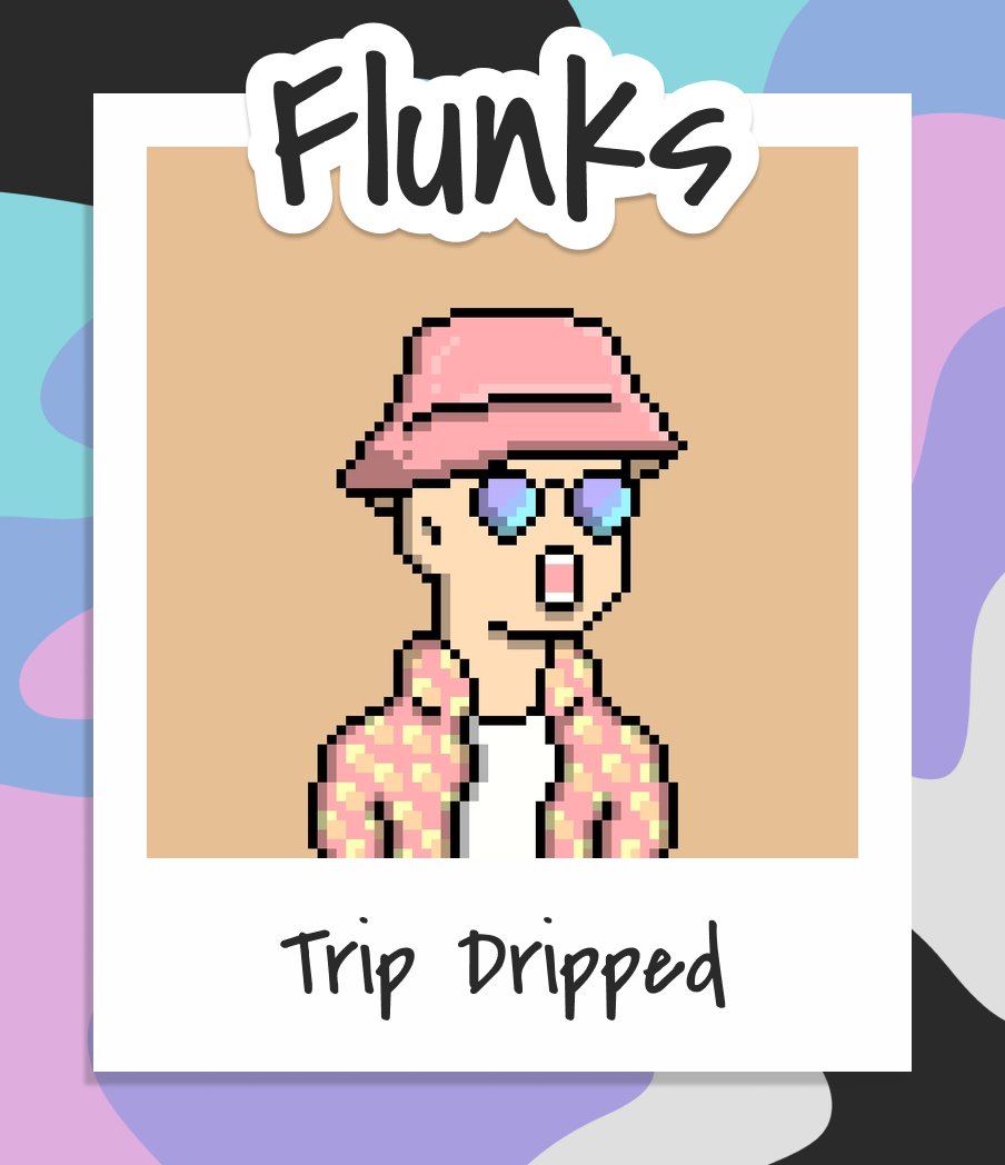 Trip_Dripped's tweet image. “Most likely to lose their seed phrase” @flunks_nft

#onFlow  #flunksonflow #flunksnft #letsflunkinggo #flunkfam #nftcommunity