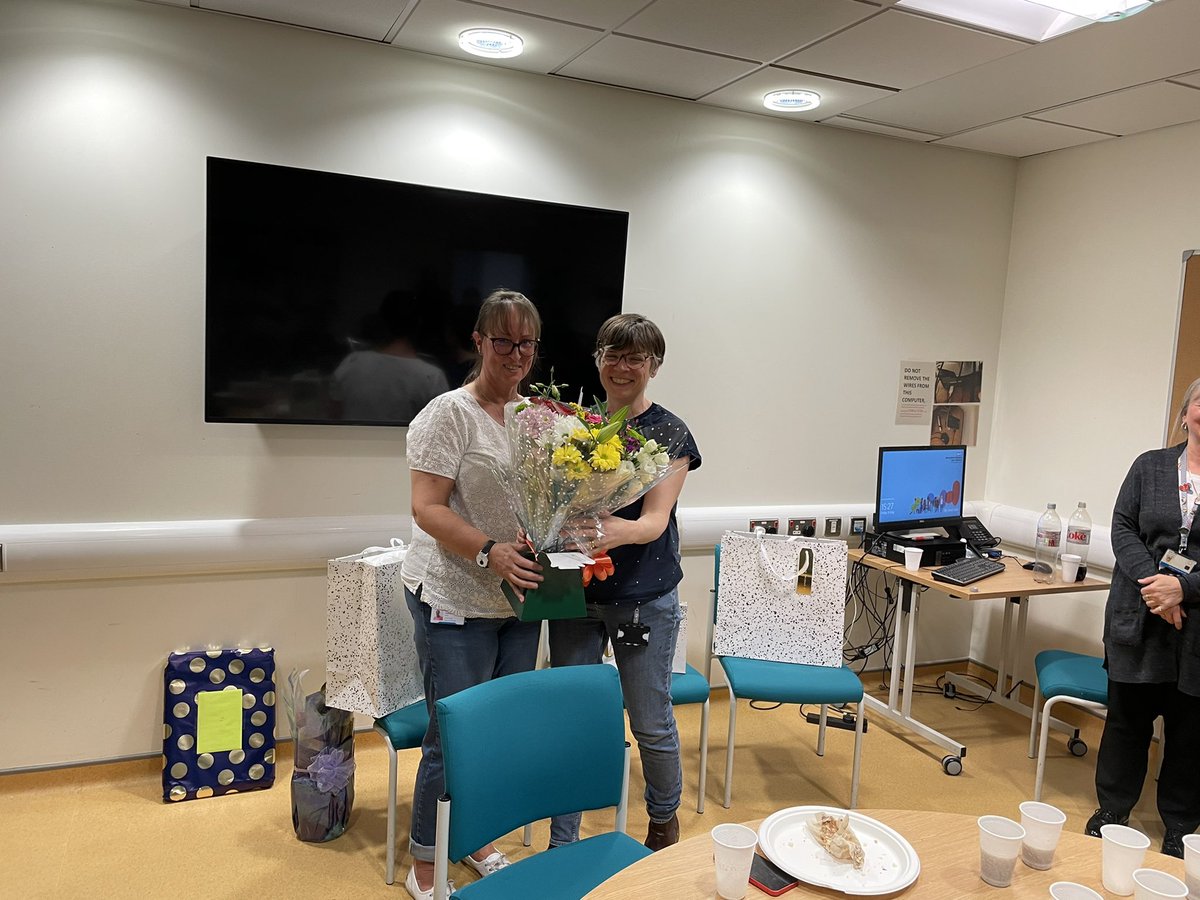 @traceyjohnsto3 A legend retires today. Thank you Tracey for working tirelessly to improve perinatal care @BWC_NHS and in the UK. You are absolutely brilliant and an inspiration for all of us.