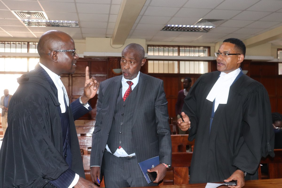 ODPP_KE's tweet photo. A 3-judge bench of the High Court at Milimani has today dismissed two petitions filed by the Council of Governors and Mike Sonko, respectively, seeking a total of 32 prayers centred on whether a sitting Governor, once charged with a criminal offence, should be barred from office. https://t.co/aZWjnOhEXW