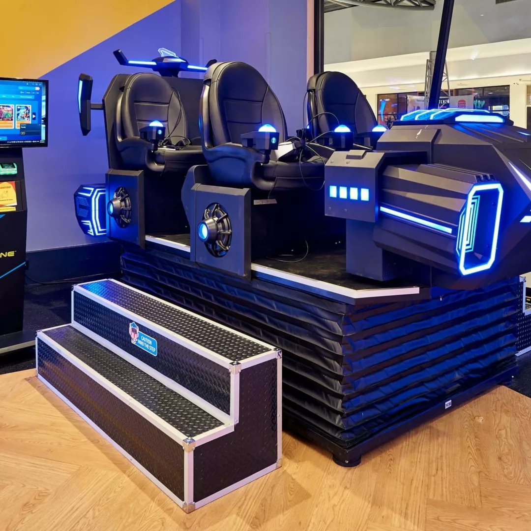 timezone_india's tweet photo. Gear up and get your ultra game mode on 😎 with our super cool Dark Mars VR Ride game 🏎️ in our indoor family entertainment destination📍Visit now for an out of the world experience! 👾🛸
#Timezonegames #VReality #DarkMars #VR #VirtualReality #Gaming #Gamezone https://t.co/0OEFeFH5pc